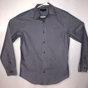 Banana Republic Blue & White Button Down Shirt